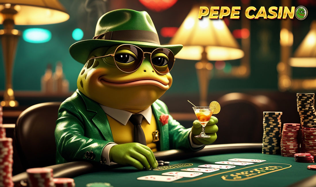 Pepe gambling casino.